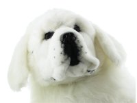 Mel-O-Design Stofftier Hund 2289V ? Weiß