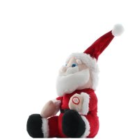 Edco Pl&uuml;sch Musik Weihnachten Christmas Gifts 53916 Weihnachtsmann