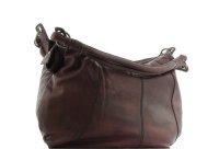 Portobello Handtasche Beutel Damen P31303 Cognac Bordo