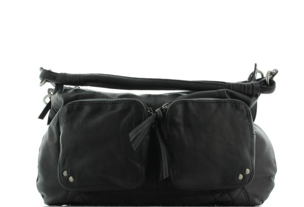 Portobello Handtasche Beutel Damen P31303 Dunkelbraun