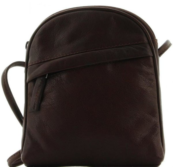 Hamled Umhängetasche Damen Leder 29001B Cognac