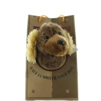 Mel-O-Design Kids Friends Plüschhund Kuscheltier Kinder Dekoration 2219 Braun