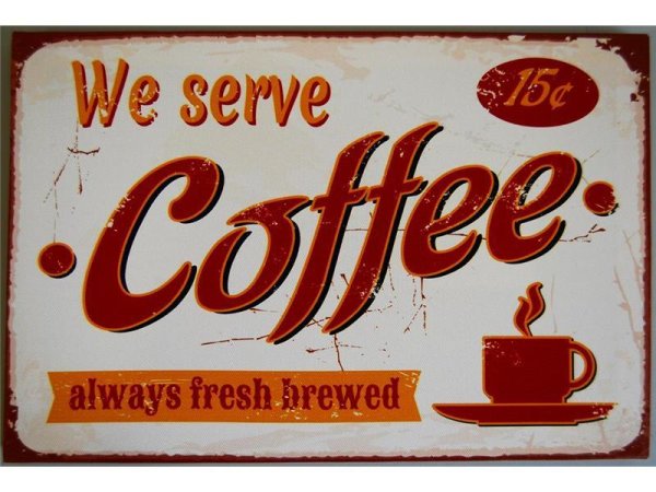 Boltze Retro Bild Deko Wohnen Accessoire Vintage 4250300 Coffee