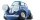 Edco Solarlicht Gartenartikel Dekoration 79836 Auto Blau