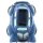 Edco Solarlicht Gartenartikel Dekoration 79836 Auto Blau