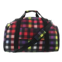 Franky Reisetasche Reisegepäck Sporttasche Dufflebag RT34 L Multi collor check