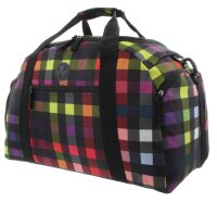 Franky Reisetasche Sporttasche Reisegepäck Dufflebag RT34 M Multi collor check