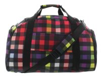 Franky Reisetasche Sporttasche Reisegepäck Dufflebag RT34 M Multi collor check