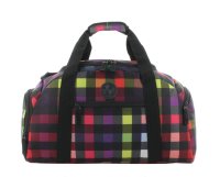 Franky Reisetasche Reisegepäck Sporttasche Dufflebag RT34 S Multi collor check