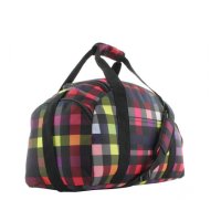 Franky Reisetasche Reisegepäck Sporttasche Dufflebag RT34 S Multi collor check