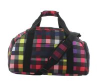 Franky Reisetasche Reisegepäck Sporttasche Dufflebag RT34 S Multi collor check