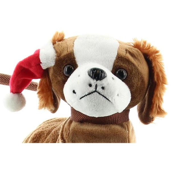 Michel Toys beweglicher Hund 512061 Braun / Weiss, 24,99