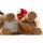 Michel Toys beweglicher Hund 512061 - Braun / Weiss