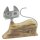 Deetjen & Meyer Dekoration Katze 18897 Silber