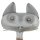 Deetjen & Meyer Dekoration Katze 18897 Silber