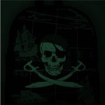 Fabrizio Rucksack Pirat 20170-schwarz