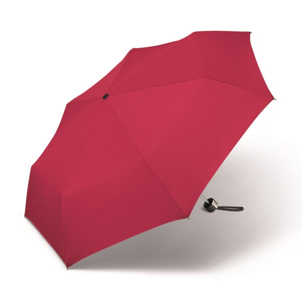 Happy Rain Selection Alu Light Regenschirm manuell Taschenschirm red