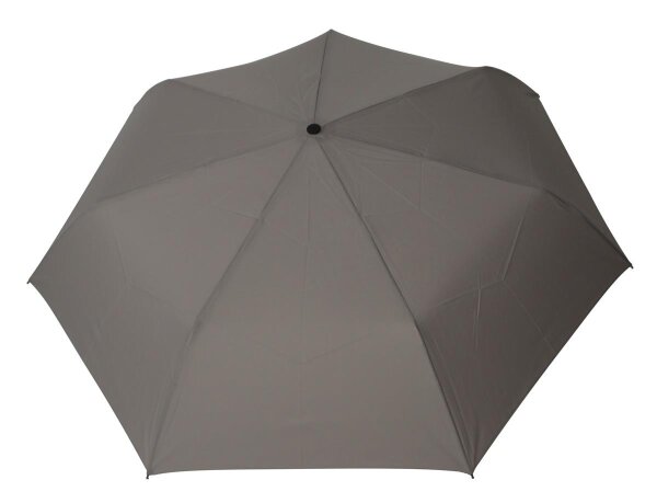 Happy Rain Selection Alu Light Regenschirm manuell Taschenschirm taupe