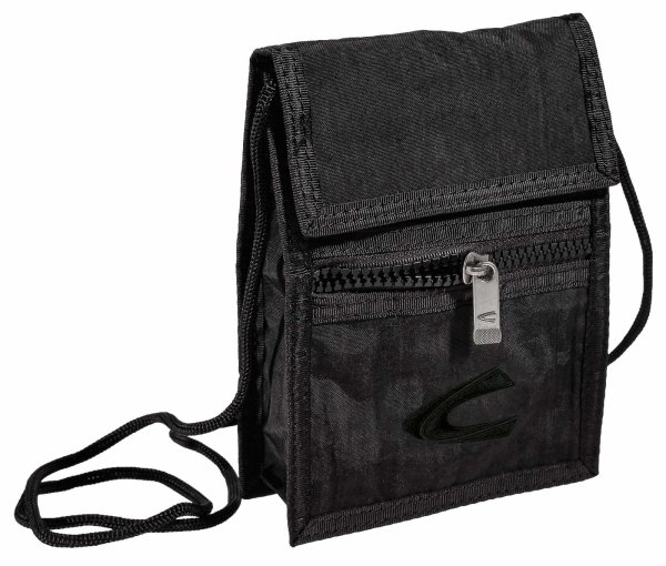 camel active Journey Brustbeutel Portemonnaie Unisex Nylon B00 701 schwarz