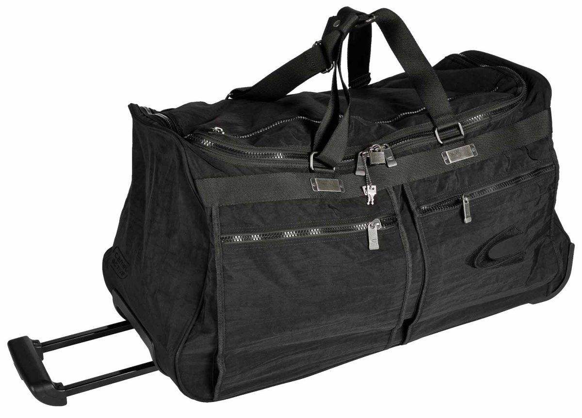 camel active Journey Rollenreisetasche  Travel bag with wheels  Nylon B00 120 schwarz