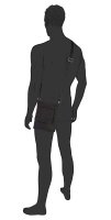 camel active Journey  Cross bag S  Schultertasche Nylon B00 603 schwarz