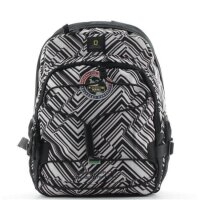 National Geographic Rucksack 22 Liter mit Schnüre N01107 Schwarz/Weiß Print