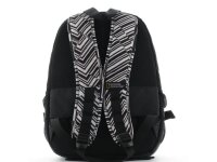 National Geographic Rucksack 22 Liter mit Schnüre N01107 Schwarz/Weiß Print
