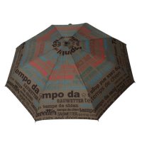 happy rain Regenschirm Taschenschirm Super Mini slogan Kaffee