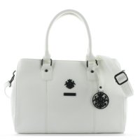 Bagsac Gloria Shopper L Rei&szlig;verschlusstasche White