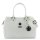 Bagsac Gloria Shopper L Reißverschlusstasche White