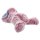 Mel-O Design Kuschelhund groß Plüschtier Pink