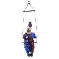 Mel-O-Design Deko Clown auf Schaukel Deko