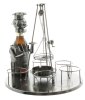 Mel-O-Design Flaschenhalter Halter 7091 "Grill mit Aschenbecher"