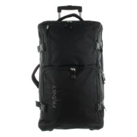 Franky Rollenreisetasche L 70 cm Schwarz