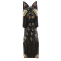 Deetjen &amp; Meyer Katze &quot;nichts b&ouml;ses&quot; Holz
