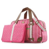 Vadobag Wickeltasche Pink Doily Bowler