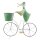 Gall & Zick Ente mit Fahrrad und Blumentopf