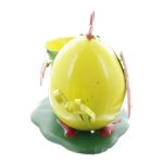 Gall & Zick Vogel mit Blumentopf Gelb