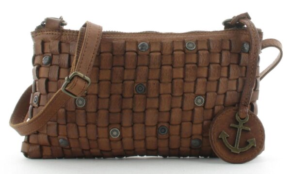 Harbour 2nd Flecht-Clutch B3 4795 in gewaschenem Leder
