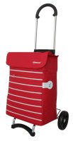 Andersen Scala Shopper LINI Einkaufstrolley 112-108 Rot-Streifen