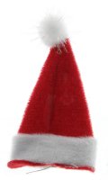 Mel-O-Design Spange Weihnachtsmütze Zipfelmütze Haarclip