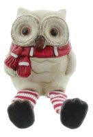 Mel-O-Design Eule Kantenhocker Weihnachten