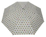 Happy Rain Mini AC Emoticons Taschenschirm Regenschirm Auf-Automatik Smiley