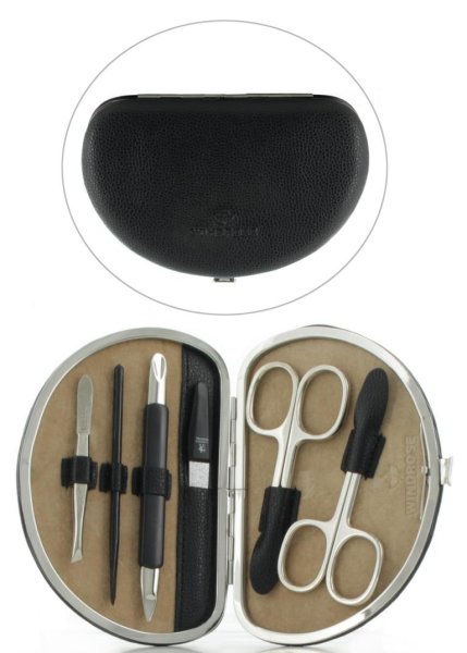Windrose Beluga Manicure-Set 6tlg. Schwarz