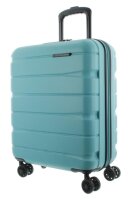 Franky 55er Spinner A-B-S13 Handgepäck Hartschalenkoffer mit TSA-Schloss Aqua
