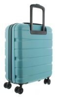Franky 55er Spinner A-B-S13 Handgepäck Hartschalenkoffer mit TSA-Schloss Aqua
