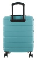 Franky 55er Spinner A-B-S13 Handgepäck Hartschalenkoffer mit TSA-Schloss Aqua
