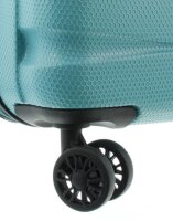 Franky Spinner Handgep&auml;ck Hartschalenkoffer mit TSA-Schloss Gr. S Aqua