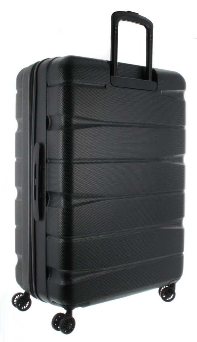 TydeCkare Hartschalenkoffer 24 Zoll (65L) - ABS+PC, 4 Spinnerräder, TSA-Schloss, Front-Fach Für Laptop