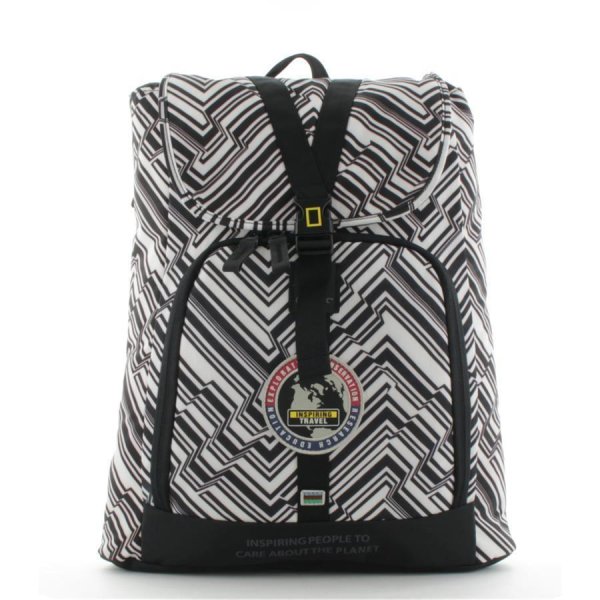 National Geographic Kurier Mobile-Rucksack Black/White Print N01119